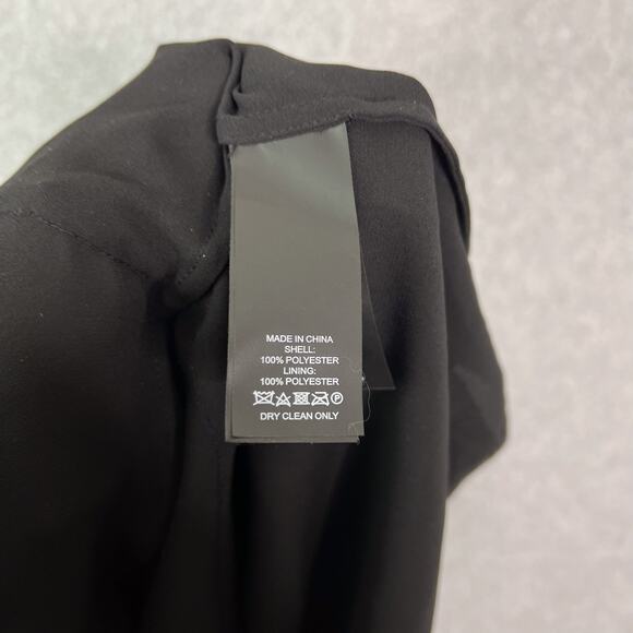 Kate Spade Black Heart Embroidered Tiered Ruffle Mini Dress Size 8 - Picture 10 of 10